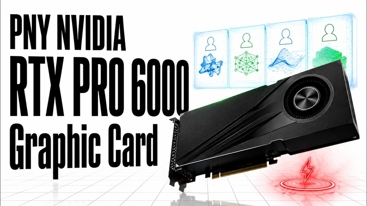 PNY NVIDIA RTX PRO 6000 Graphic Card, 96 GB GDDR7 Review