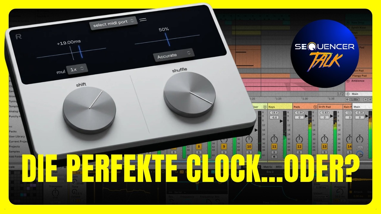 Alles richtig gemacht - Ein guter Step Sequencer - besser als das Original & eine Clock!! ST280