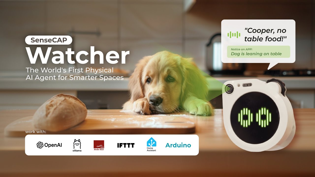 SenseCAP Watcher: The Physical AI Agent for Smarter Spaces