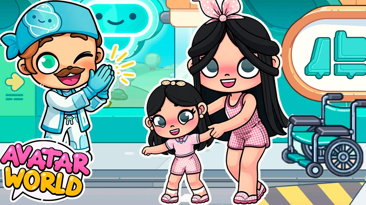 😱 POR FIN LE QUITARON EL YESO A MI HIJA en AVATAR WORLD NALA💞