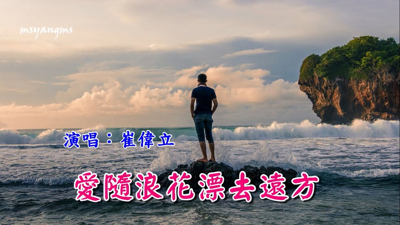 愛隨浪花漂去遠方　崔偉立（好聽）