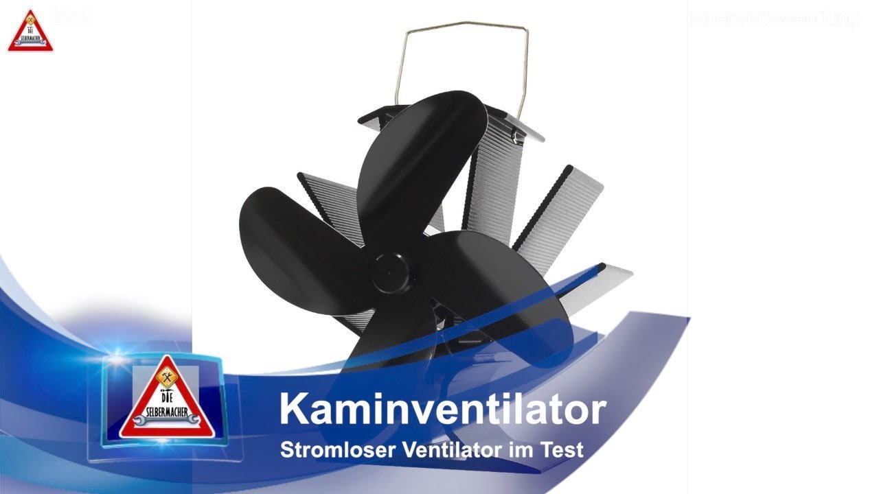 Kamin Ventilator Stromlos Test / Funktion