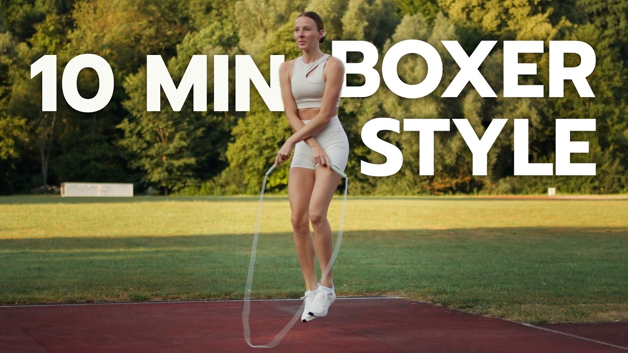 10 min BOXER STYLE WORKOUT // Crosses / Doubles / Speed & Boxer step