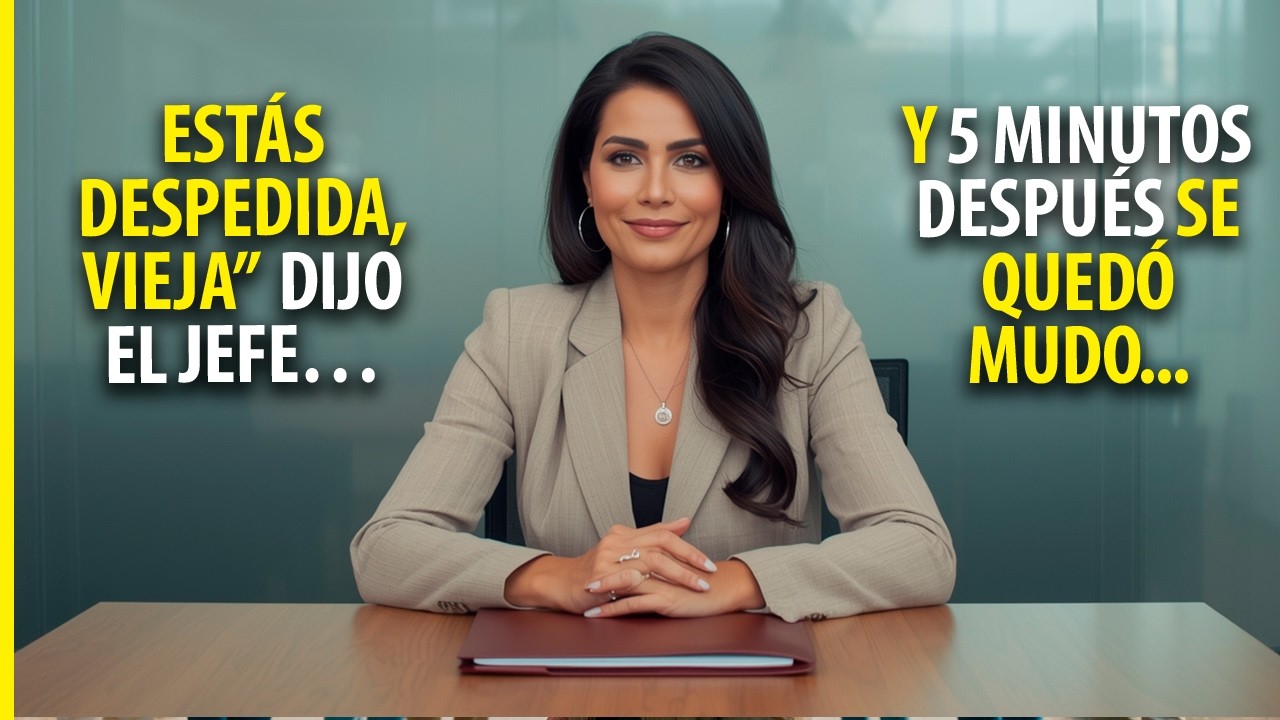 JEFE HUMILLA A EMPLEADA MAYOR… SIN SABER QUE ELLA FIRMA LA COMPRA DE LA EMPRESA