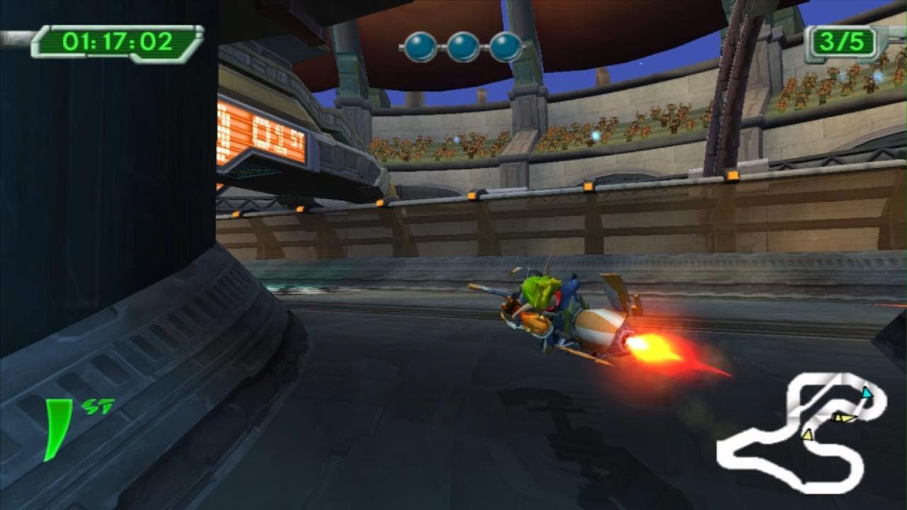 Jak II - Class 1 Reverse Race Gold