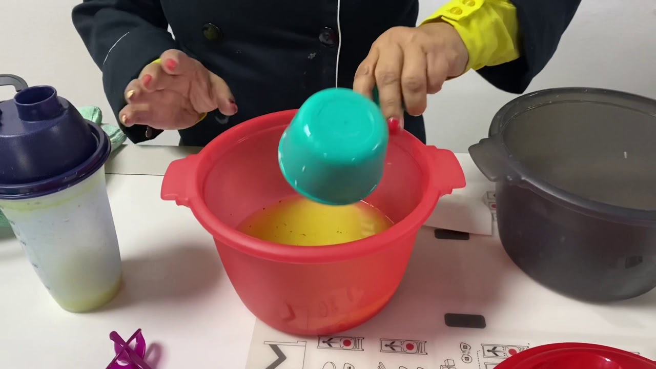 “Arroz con Verduras” en Arrocera Balance Tupperware con Margarita Santiago
