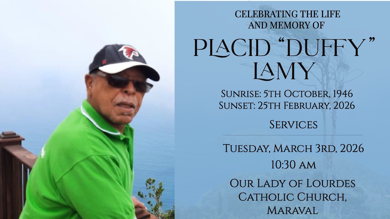 The Funeral Service of Placid “Duffy” Lamy