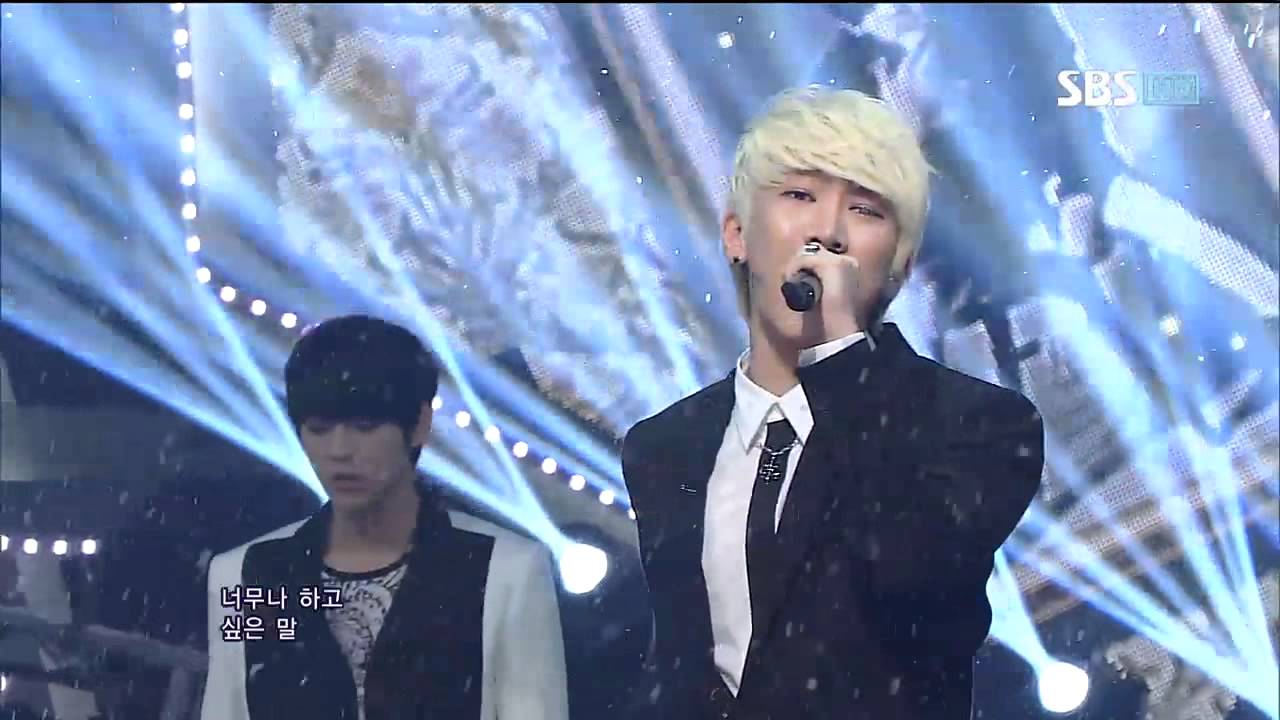 BTOB [Отец] @SBS Inkigayo популярная песня 20120513
