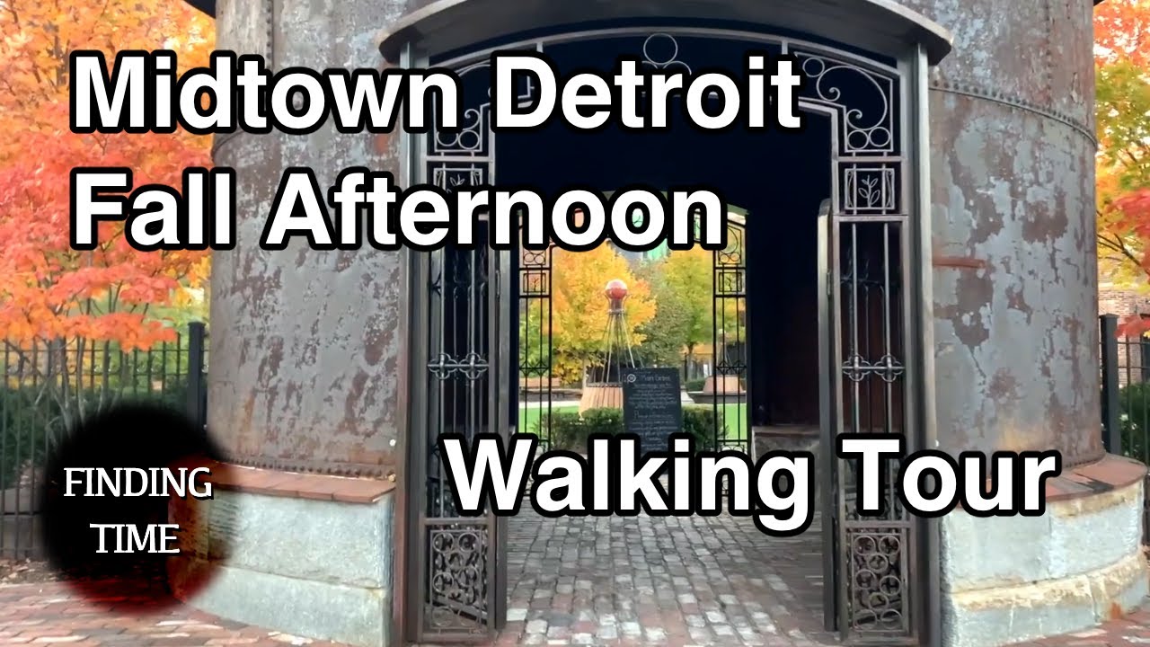 Midtown Detroit Walking Tour - Fall Afternoon