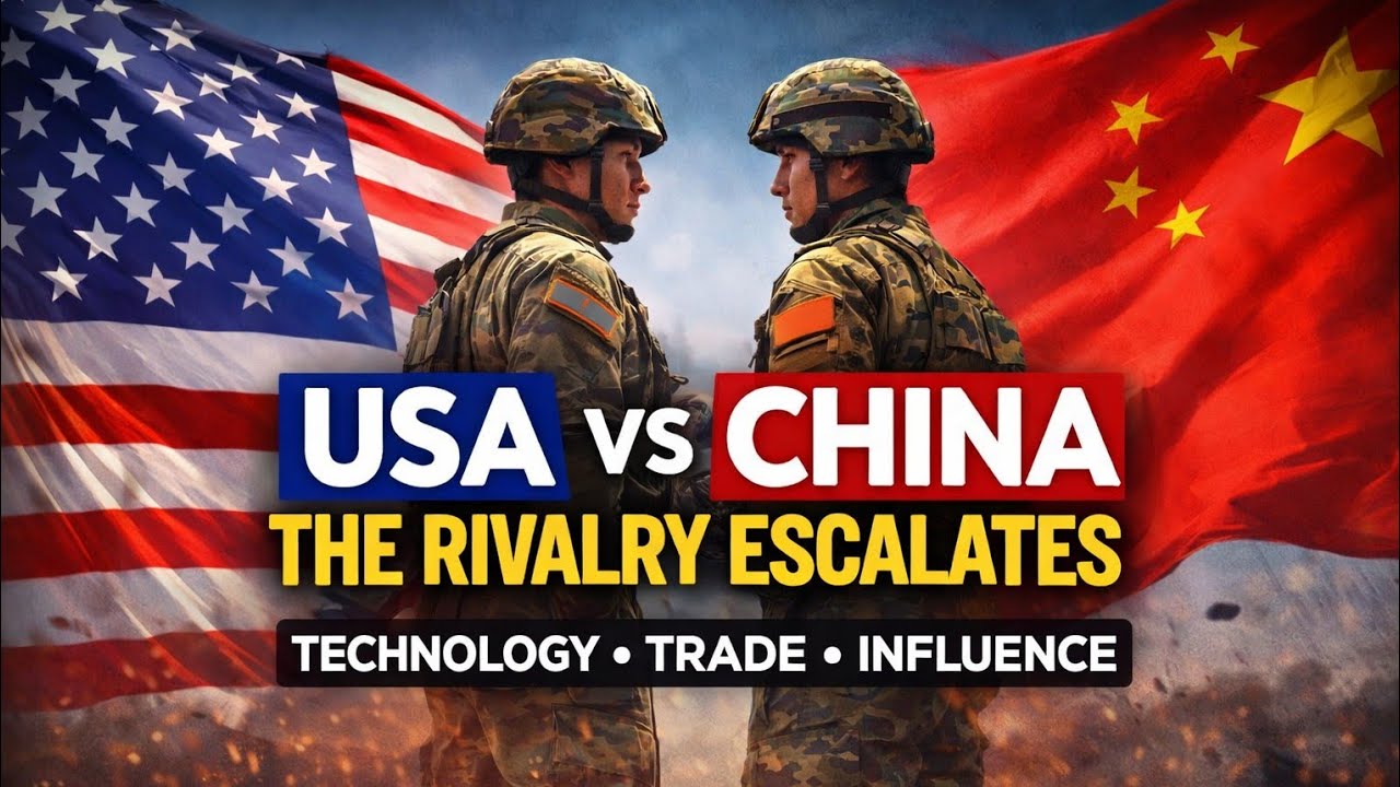 New Cold War: USA vs China | Who Will Dominate the Future? 🌍