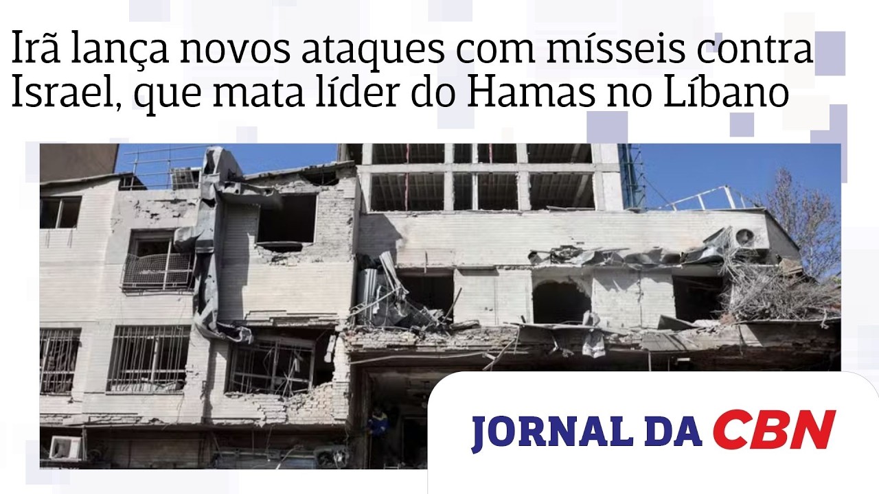 Ir&atilde; lan&ccedil;a novos ataques com m&iacute;sseis contra Israel, que mata l&iacute;der do Hamas no L&iacute;bano