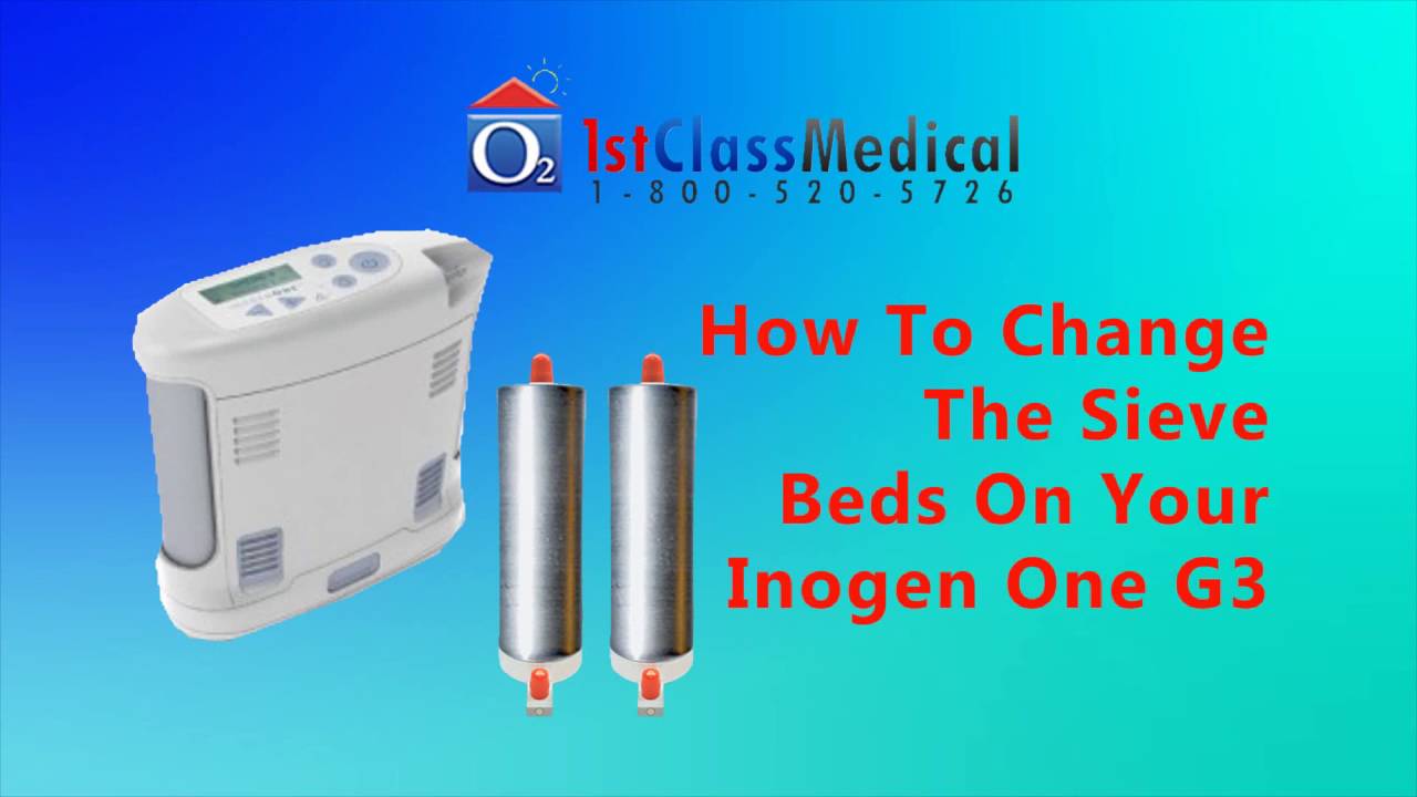 How to Change the Sieve Beds on your Inogen One G3 from 1st Class Medical