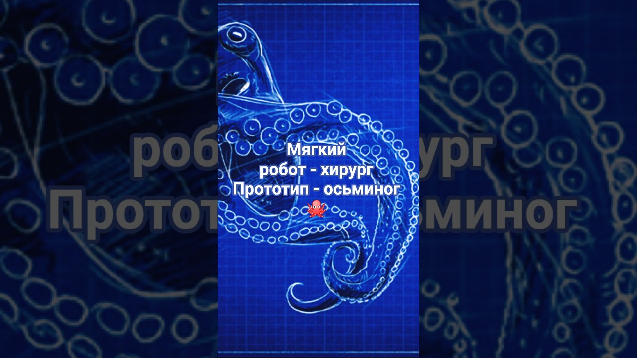 Мягкий робот-хирург. Прототип &mdash; осьминог
