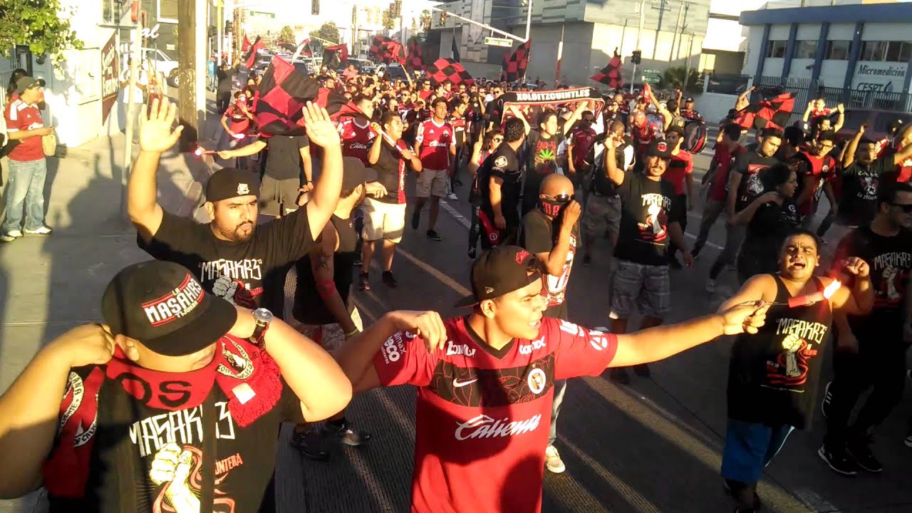 Caravana La Masakre Tijuana vs Jaguares 22Sep2015