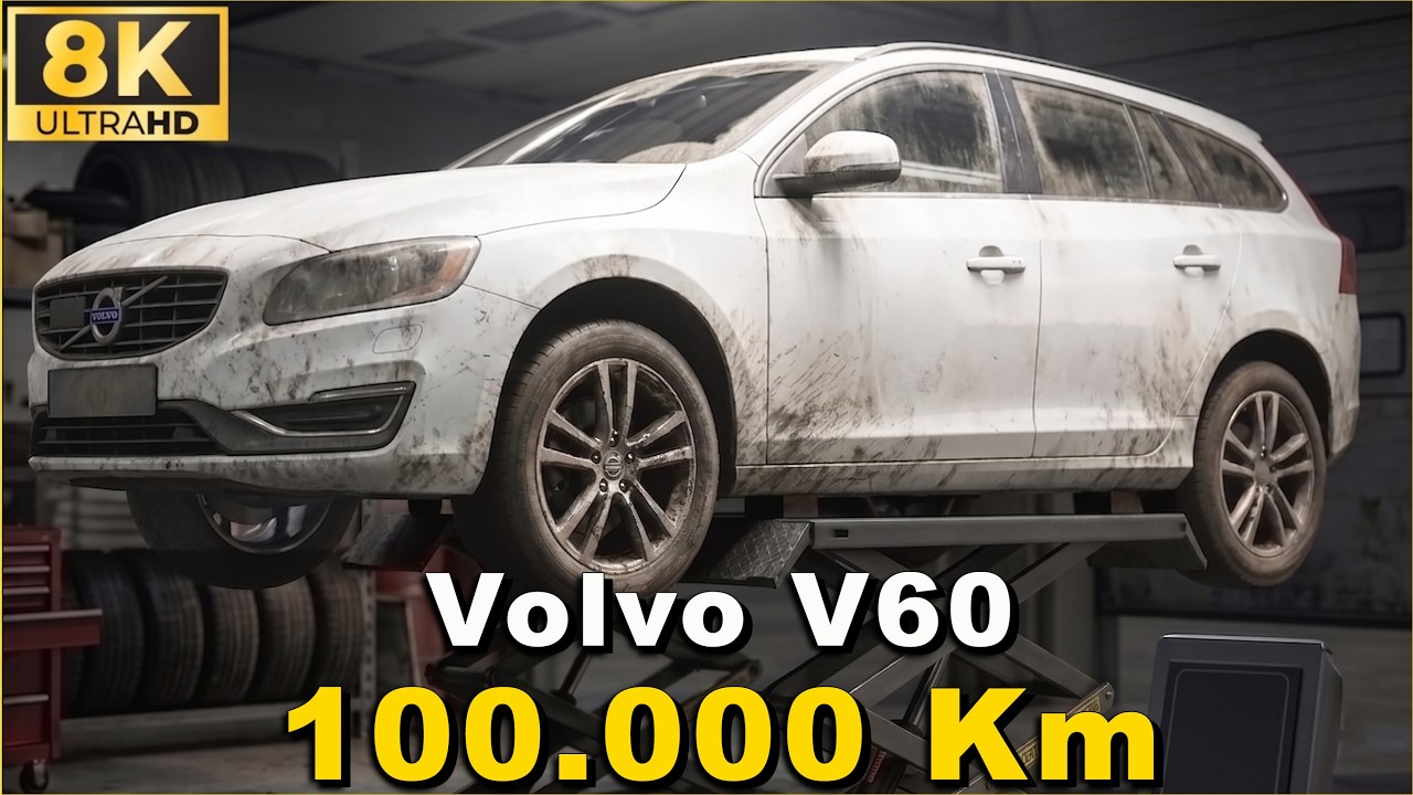 100,000 KM Volvo V60 Major Maintenance: ASMR Complete Restoration