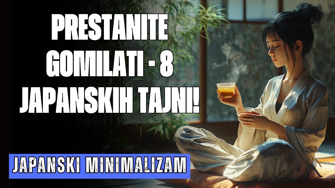 JAPANSKI MINIMALIZAM: 8 JAPANSKIH TAJNI KOJE ĆE VAM POMOĆI DA PRESTANETE GOMILATI STVARI KOD KUĆE