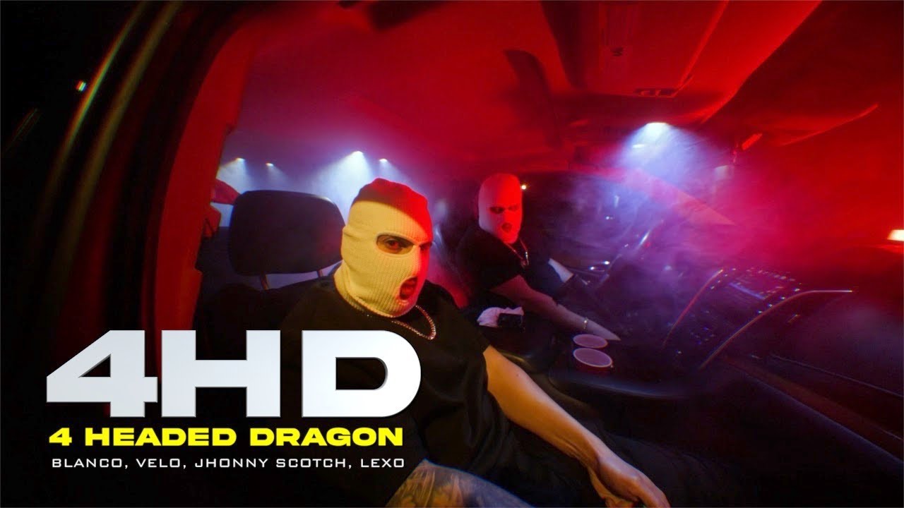 4HD (4 HEADED DRAGON) - BLANCO, VELO, JHONNY SCOTCH, LEXO
