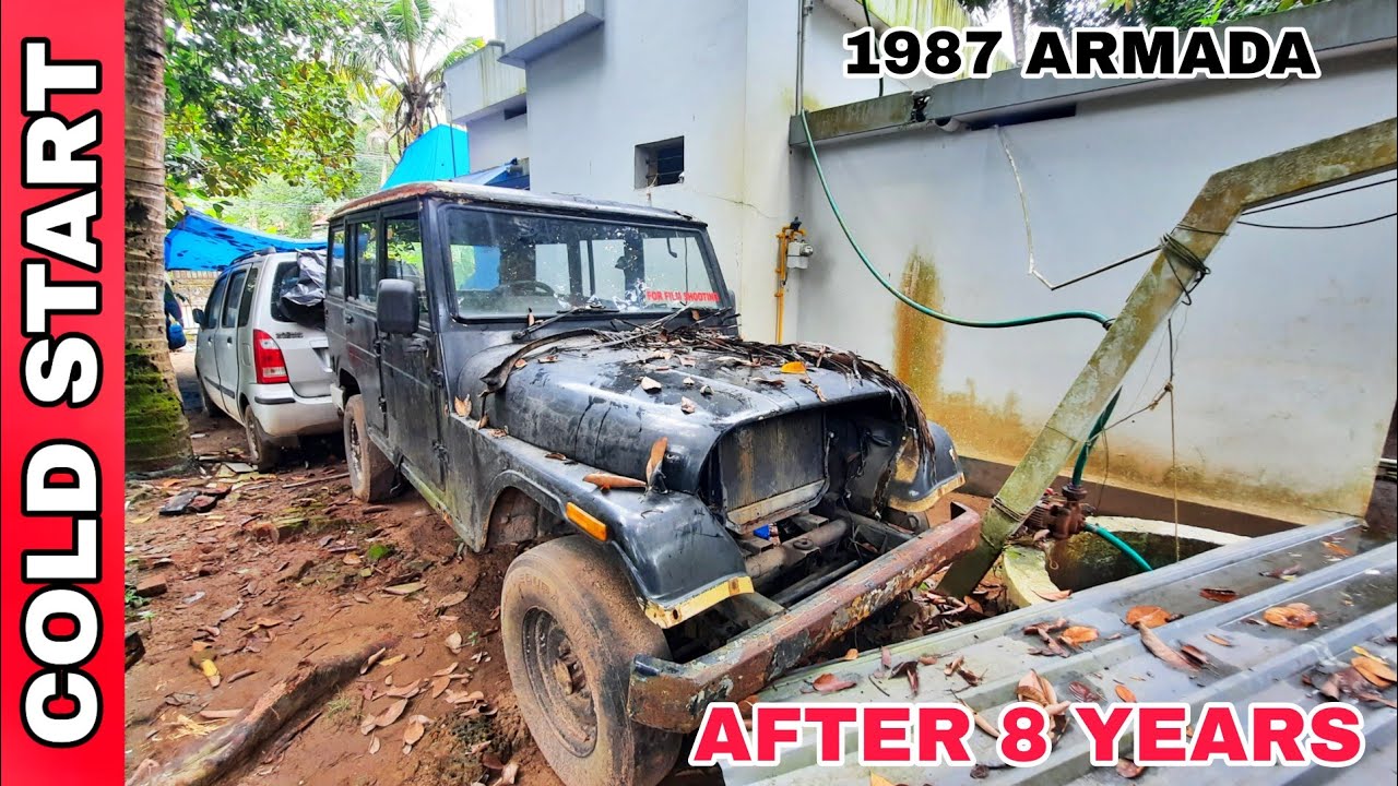 8 വർഷങ്ങൾക്ക് ശേഷം വീണ്ടും സ്റ്റാർട്ട്‌ ചെയ്തപ്പോൾ |1997 Mahindra Armada Cold Starting After 8 Years
