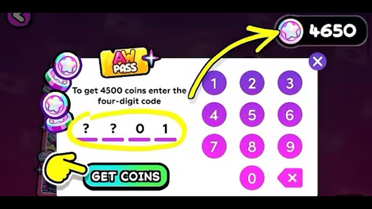 Secret code to get 4500 coins 🥳🔎 Avatar World