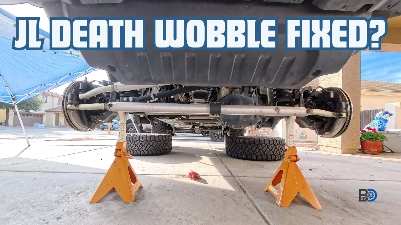 Jeep JL Death Wobble Fixed? Knuckles and Track Bar upgrade