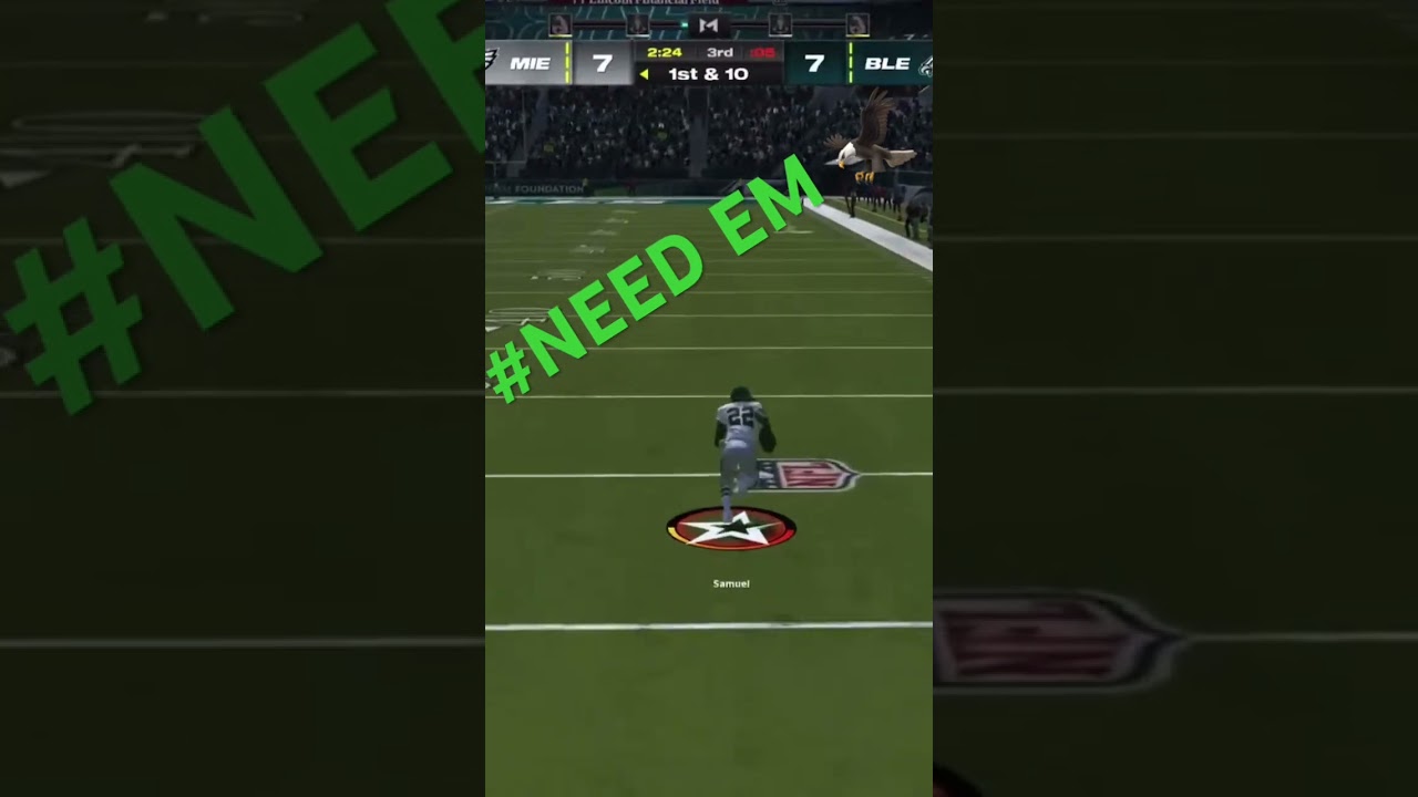 ASANTE SAMUEL EAGLES THEME TEAM CORNERBACK IS A MUST HAVE 🛑🦅