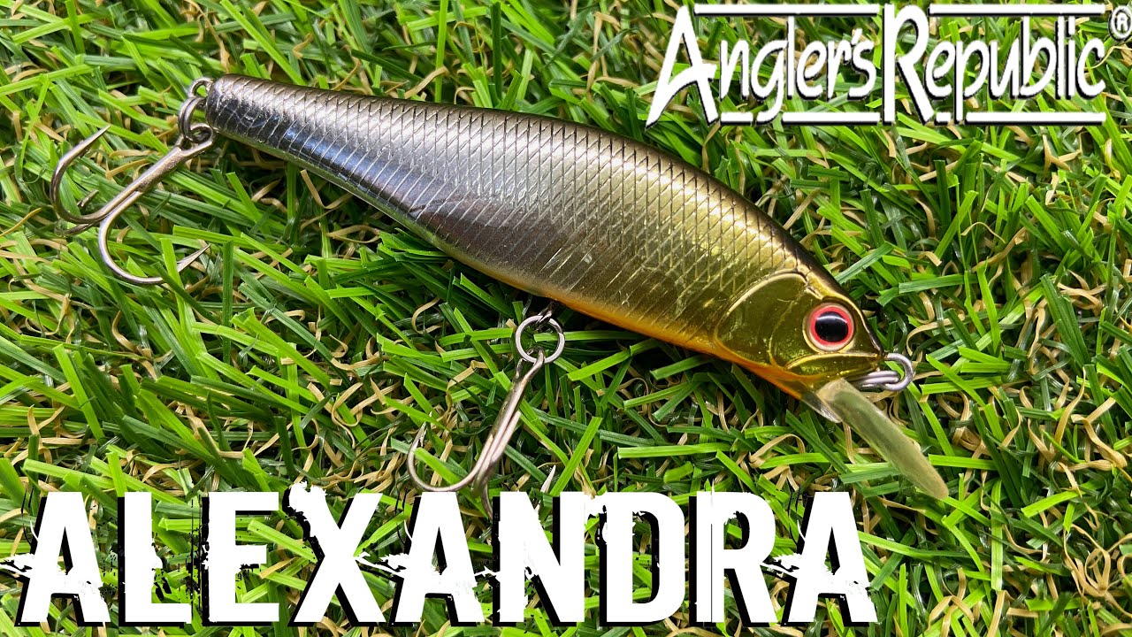 Обзор воблера Anglers Republic Alexandra по заказу Fmagazin