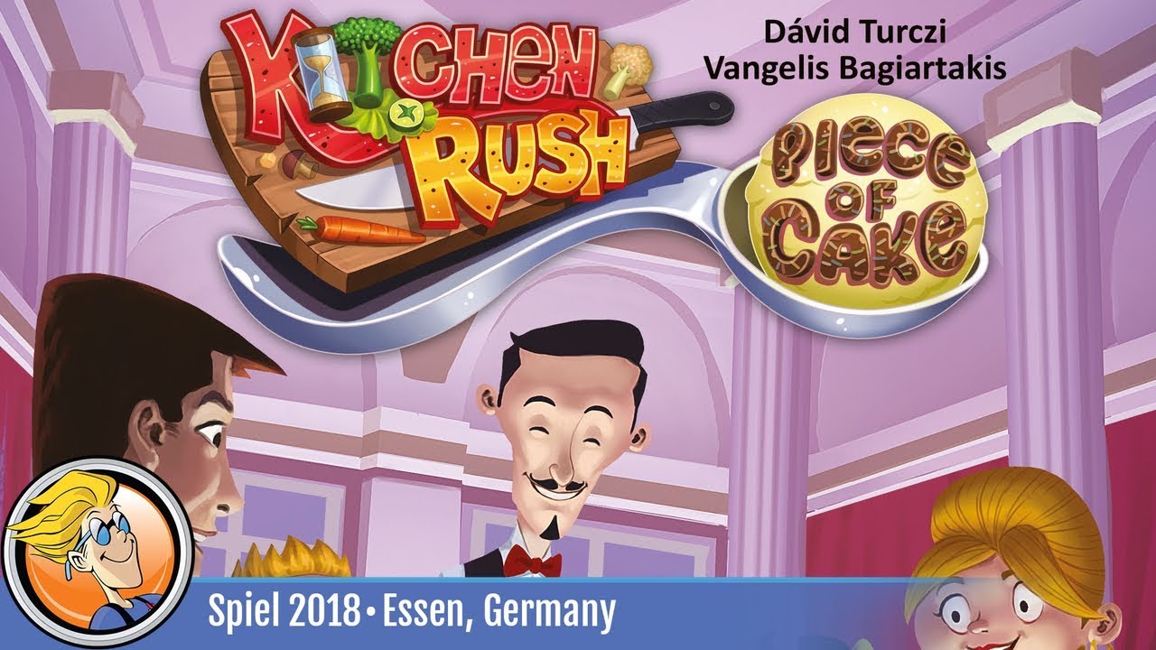 Kitchen Rush: Piece of Cake — game overview at SPIEL '18