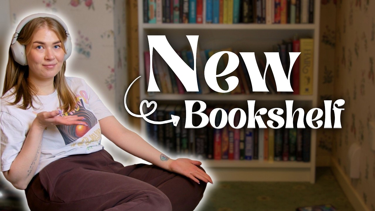 organise a new bookshelf with me!! | a big book unhaul, organise, and bookshelf tour 📚✨