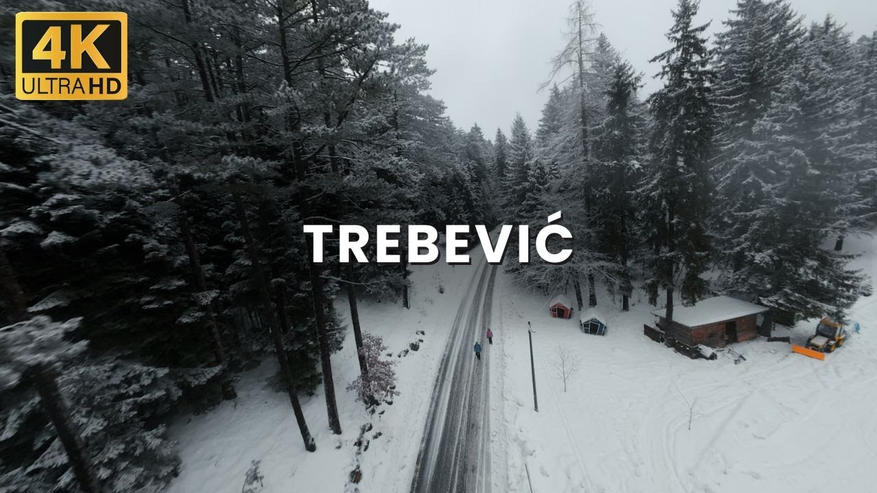 【4K】Nedjelja je dan za Trebevic - ali prije nego krenete pogledajte kako izgleda iz zraka
