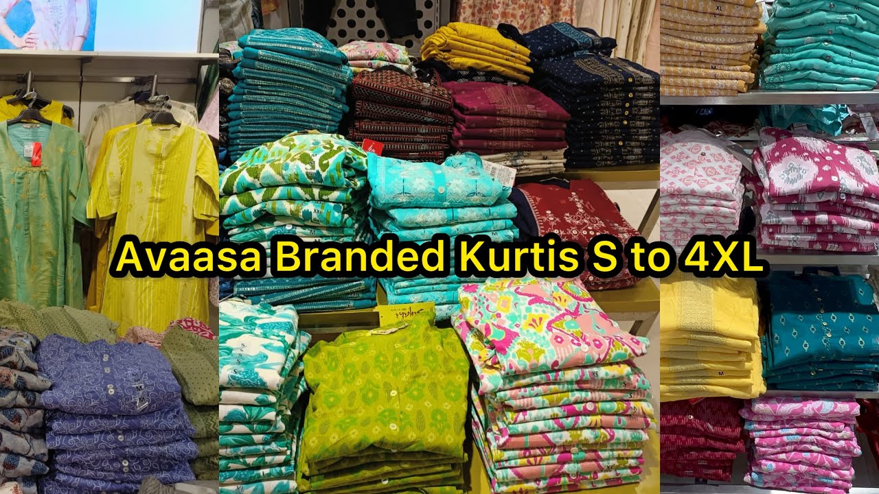 Avaasa Kurtis Wholesale 👌 Twill Blue Brand wholesale in Chickpet Bangalore 👉 The Style Haven