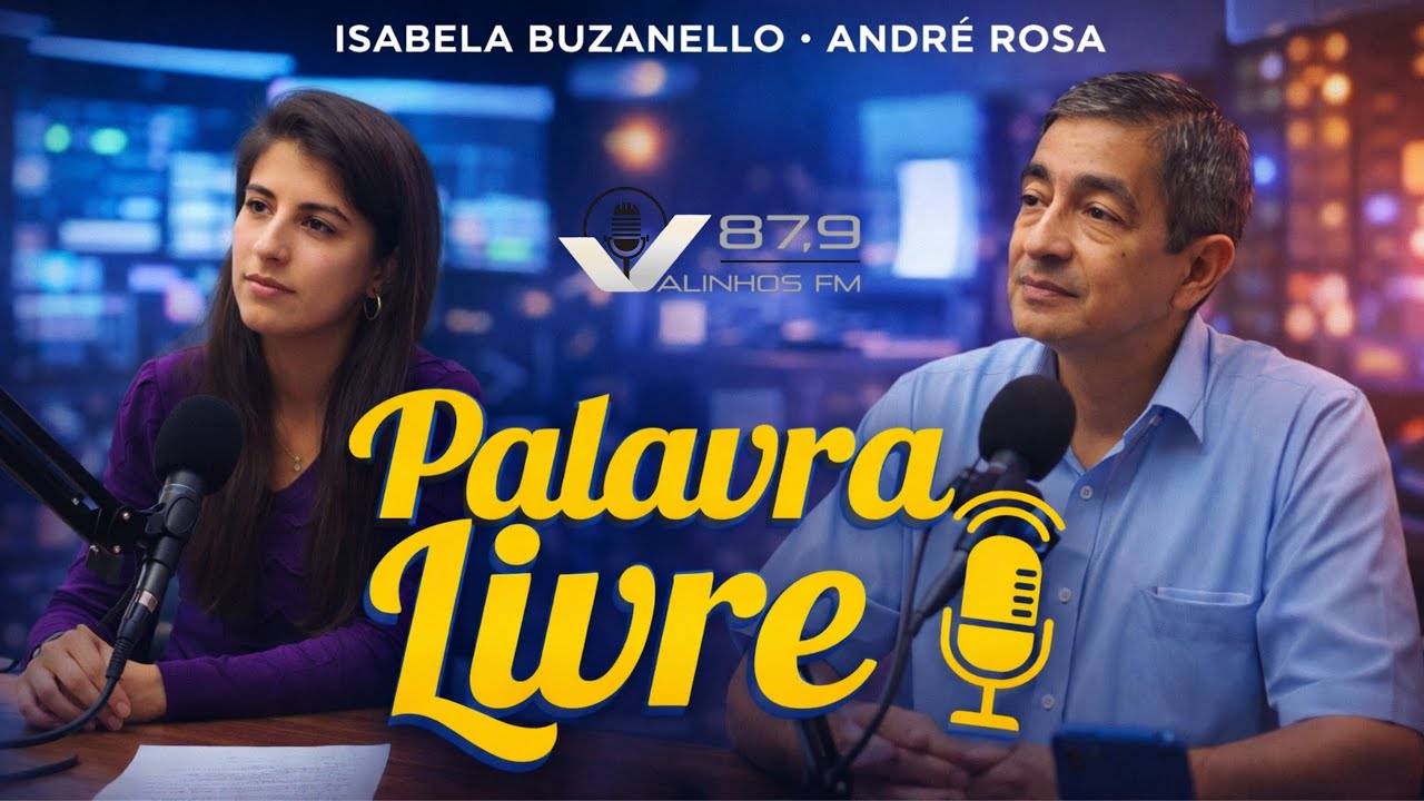 Palavra Livre com André Rosa e Isabela Buzanello | 26/02/2026