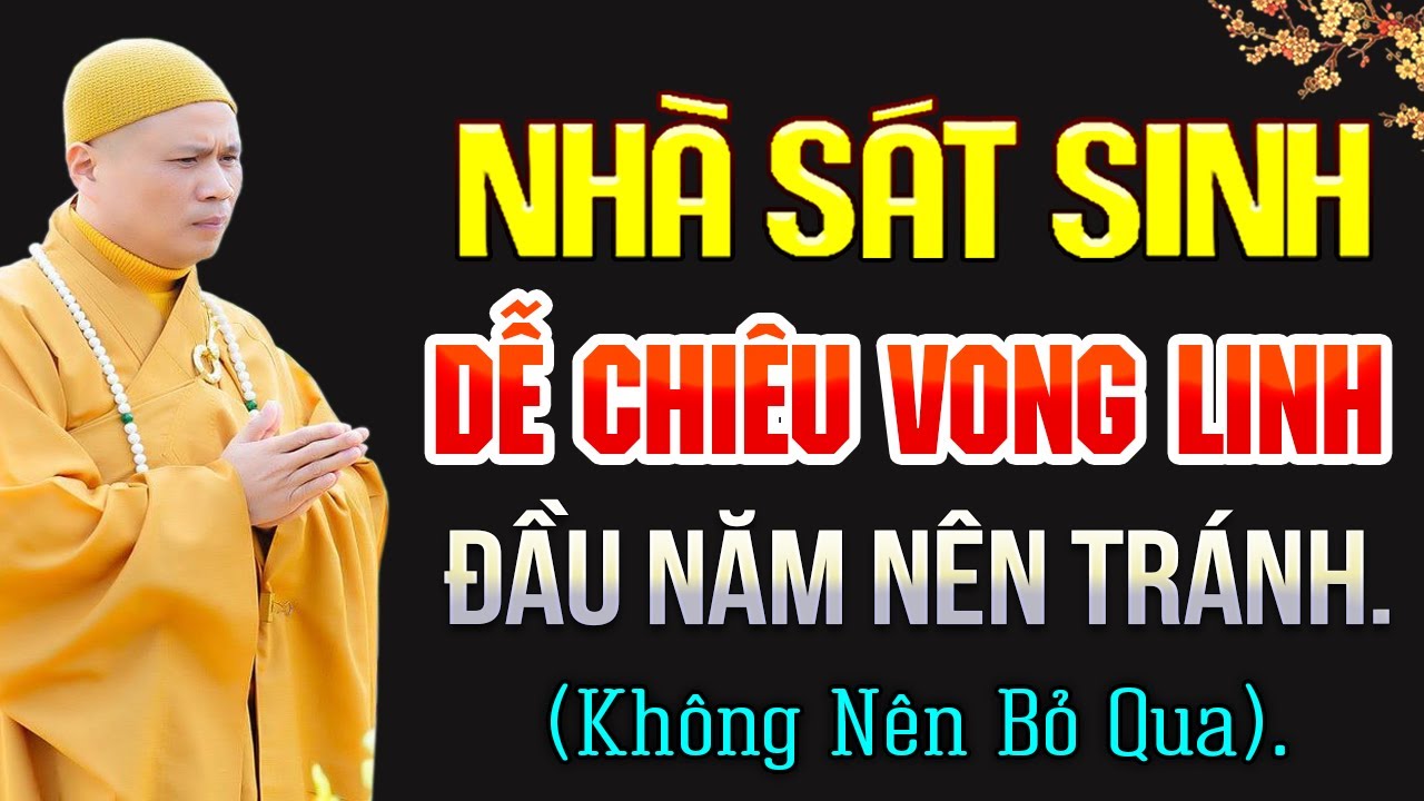 Nhà Sát Sinh Dễ Chiêu Vong Linh – Đầu Năm Tuyệt Đối Nên Tránh | Thầy Thích Giác Nhàn
