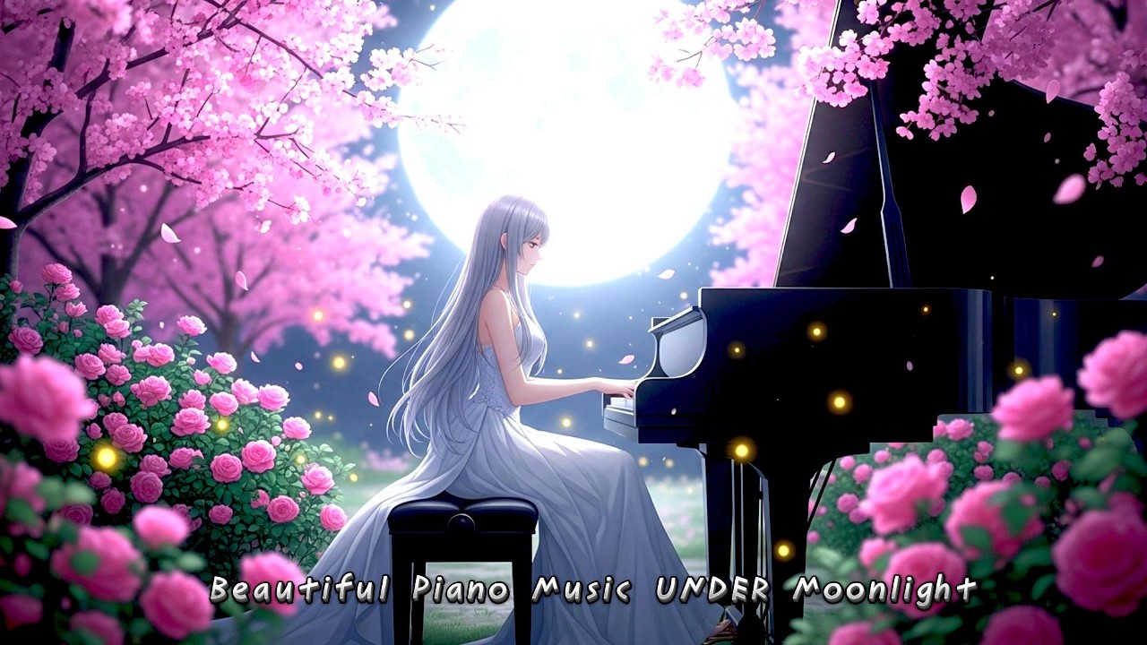 Beautiful Piano Music UNDER Moonlight