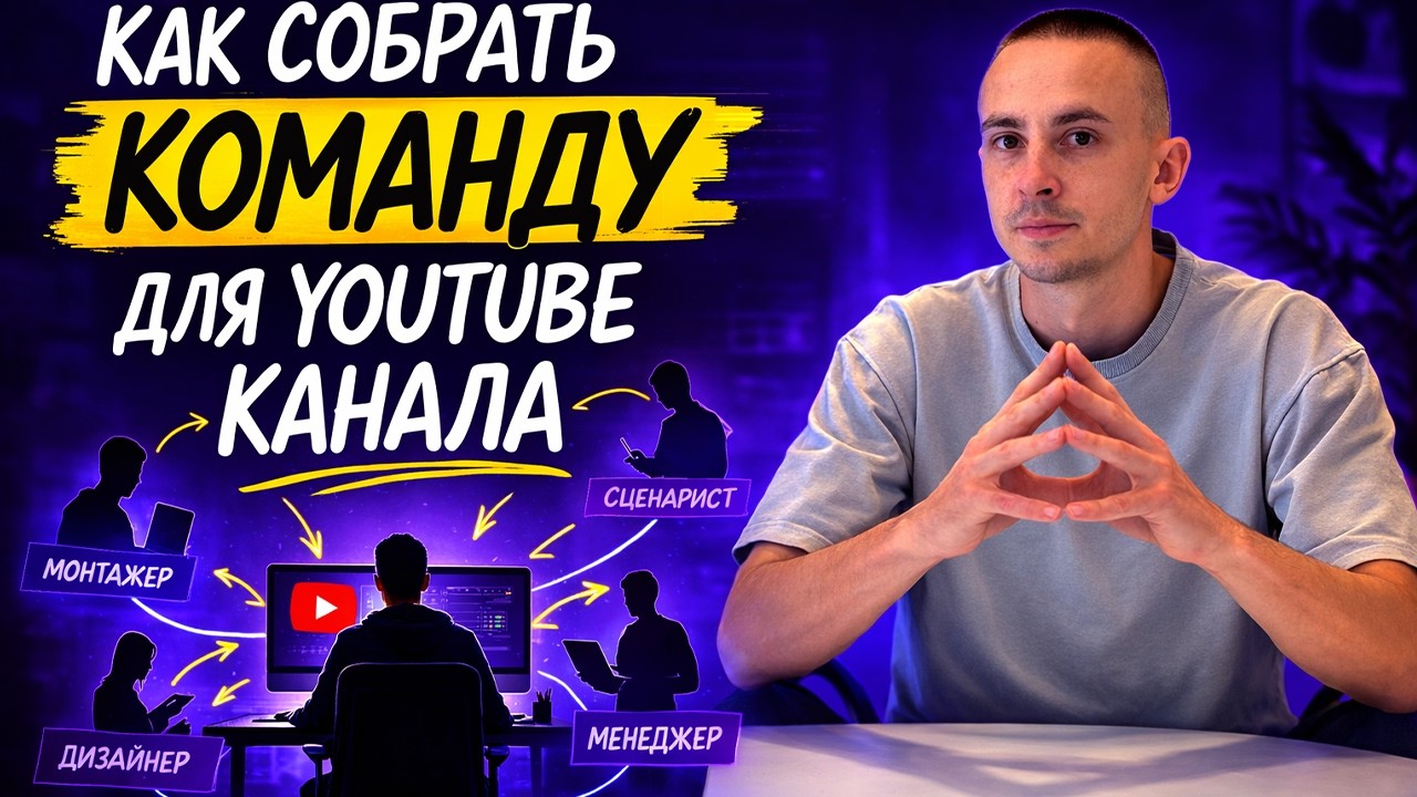 Как собрать команду для YouTube-канала