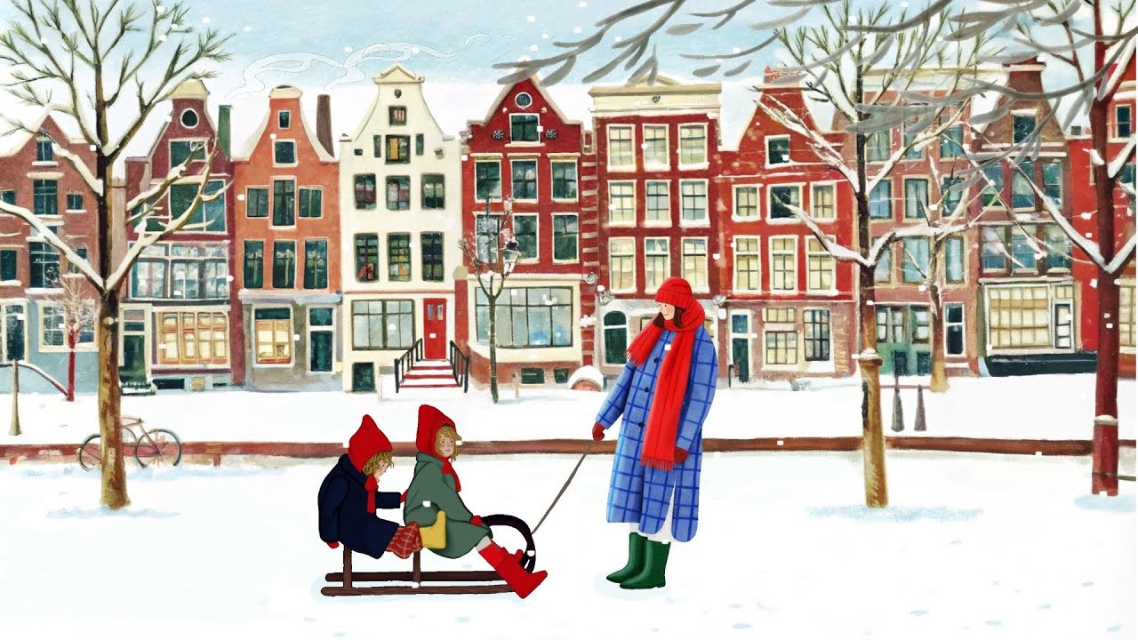 [Playlist] Snowy Day in Amsterdam ❄️ Relaxing Lofi Jazz & Winter Beats