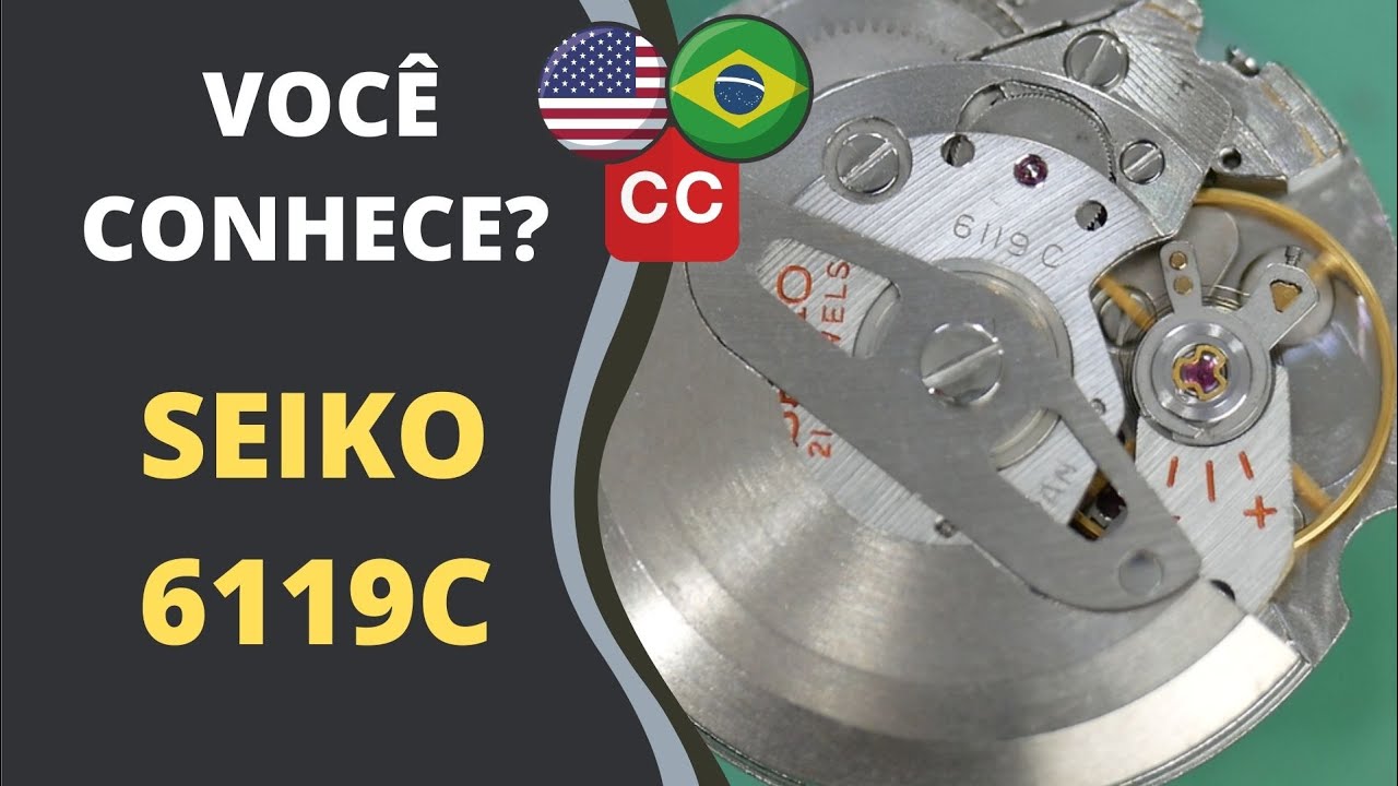 Seiko 6119c-Série Calibres-Ezequias Relojoeiro