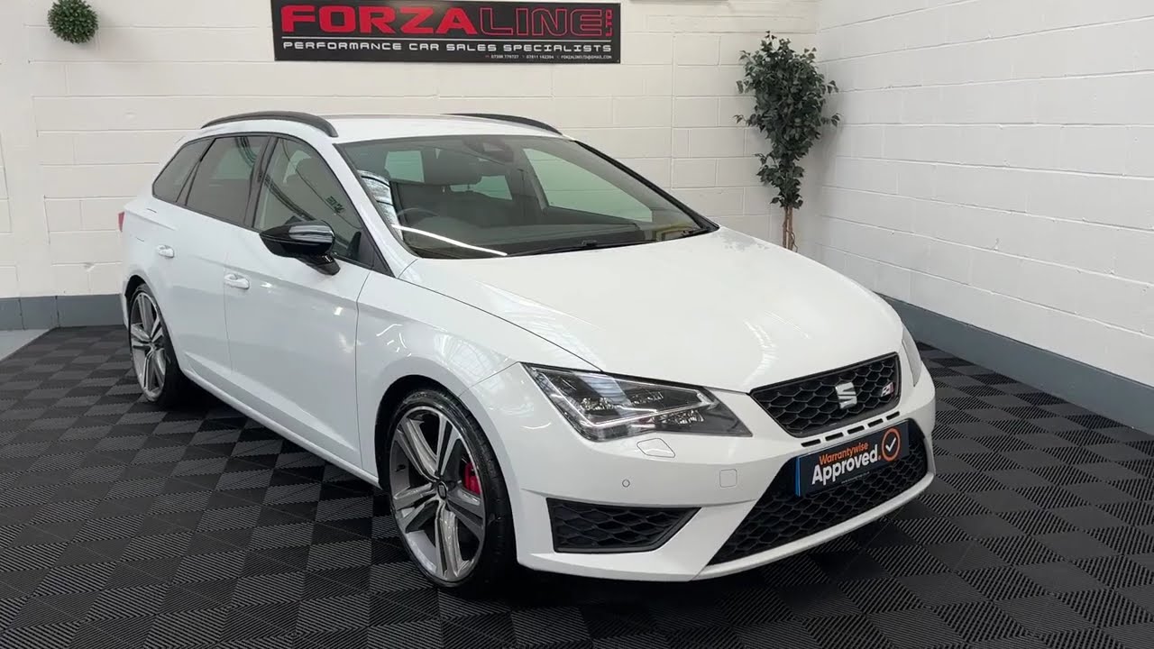 2017 SEAT LEON CUPRA 290 SPORT TORING 6SPD MANAUL, HIGH SPEC, FULL LEATHER, R CAMERA, FORZA LINE LTD