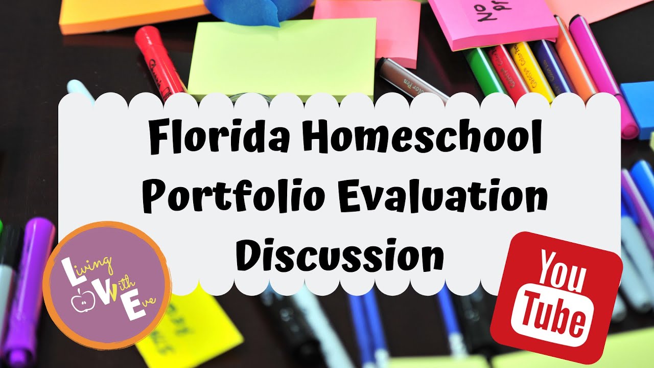 Florida Homeschool Portfolio Review Evaluation Discussion