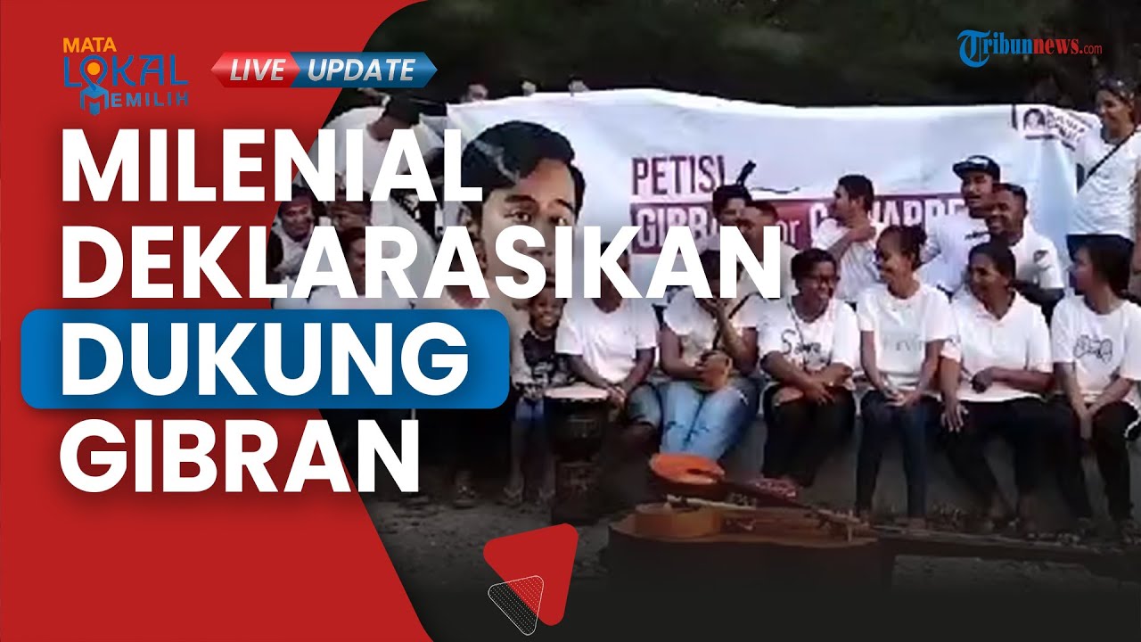 Kawan Gibran di Maumere Sikka Deklarasi Putra Sulung Jokowi Jadi Cawapres di Pilpres 2024