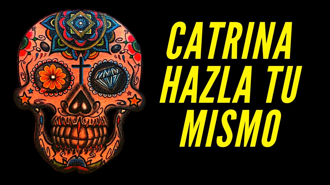 PASO A PASO COMO HACER UN TATUAJE DE CATRINA MEXICANA en cover up