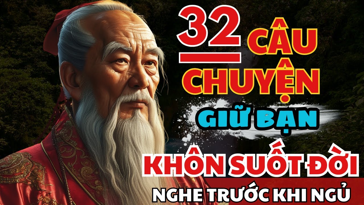 32 câu chuyện TRÍ TUỆ THÂM SÂU Cổ Nhân giúp bạn SỐNG KHÔN SUỐT ĐỜI | Triết Lý Cuộc Sống
