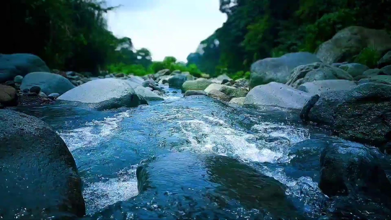 🌿 Peaceful Mountain Stream ASMR Sounds for Deep Sleep, Calm Focus & Relaxation