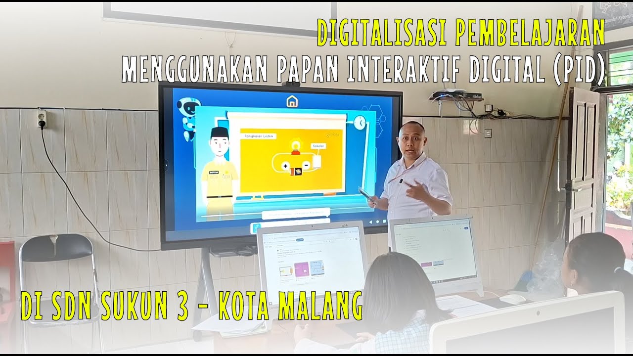 DIGITALISASI PEMBELAJARAN DENGAN MENGGUNAKAN PID DI SDN SUKUN 3