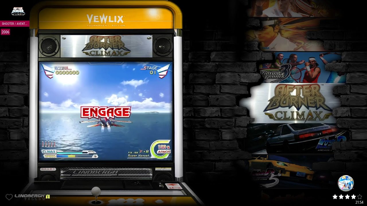 🛠RETROBAT 5.2 | Sega Lindbergh Yellow | RETRO-CoinOPS LEGEND [ WIP] | NEW THEME !!👀