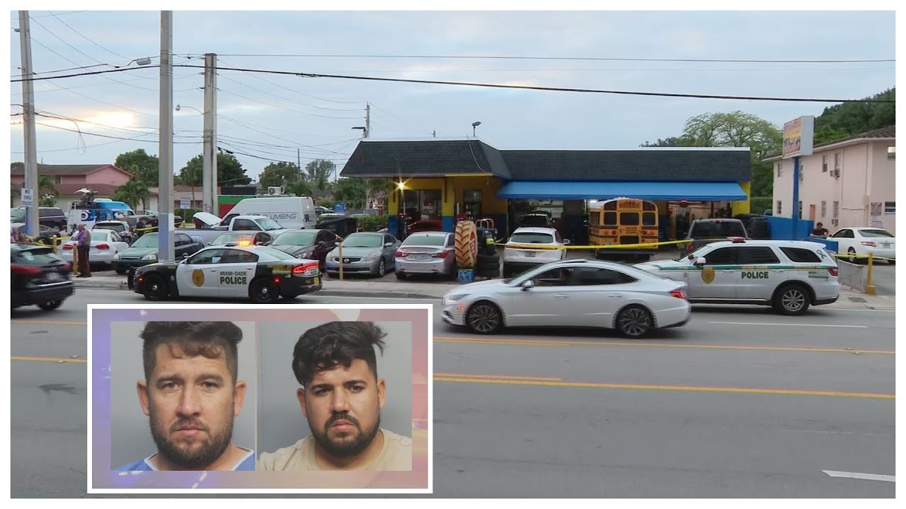 Arrestan al hombre que fue baleado en un taller de Miami-Dade junto con su hermano