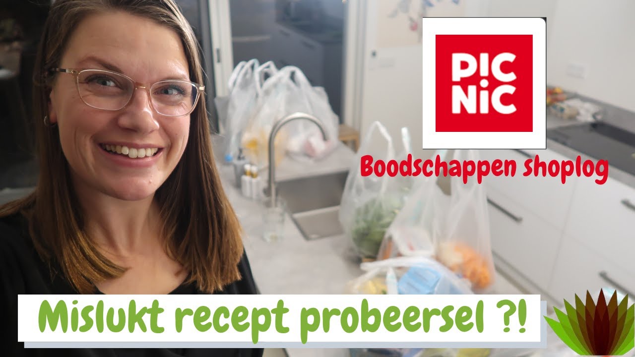 PICNIC boodschappen shoplog + een eigen probeer recept testen // Puur Jorieke