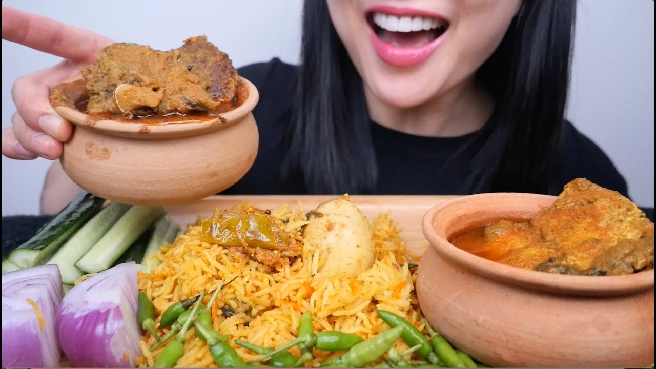 INDIAN FISH CURRY (ASMR EATING SOUNDS) NO TALKING | SAS-ASMR
