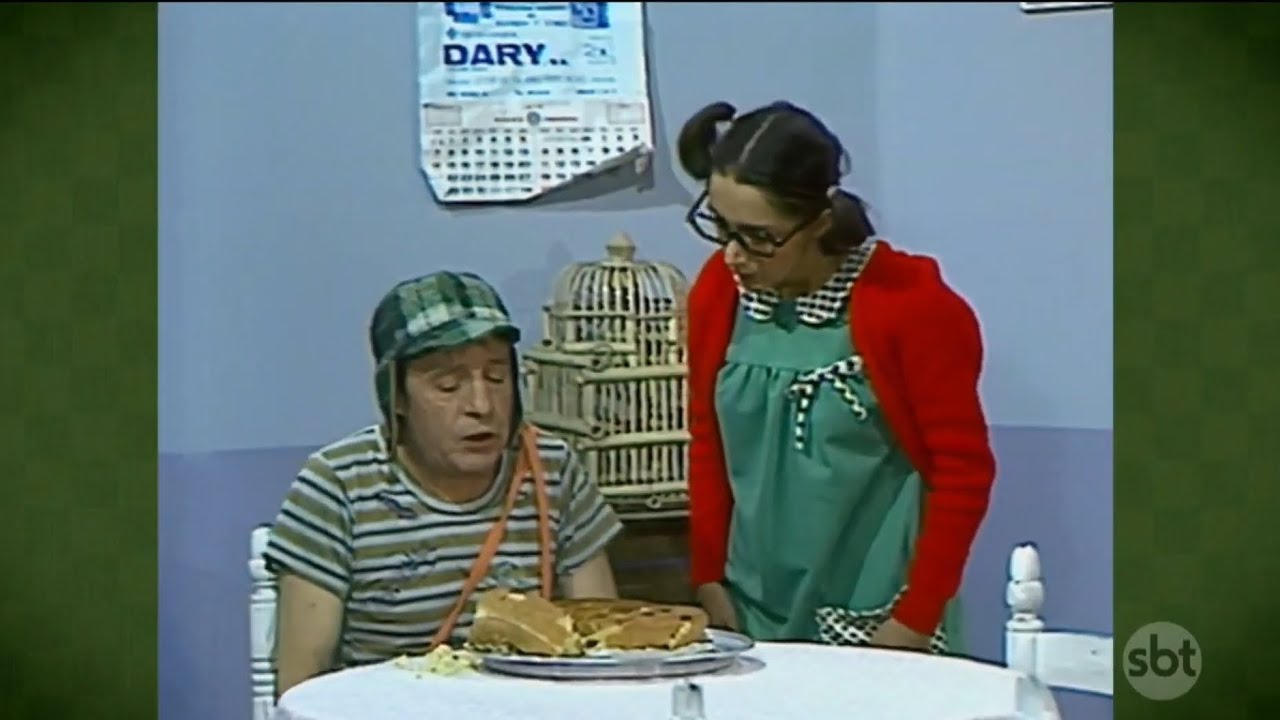Chaves - O Bolo Do Professor Girafales - (1979) - Parte 2 - SBT HD