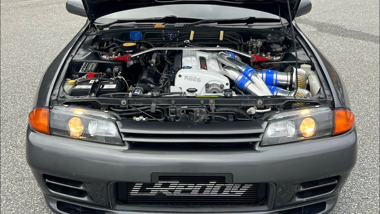 Twin Turbo R32 GTR Exhaust MIC (RAW FOOTAGE)