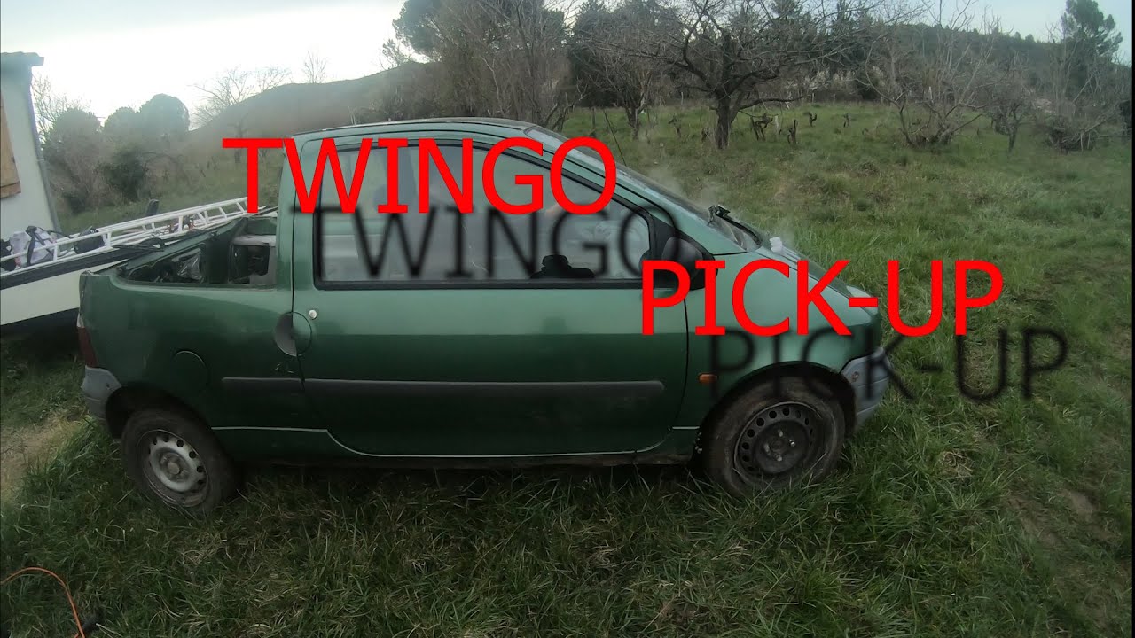 tutoriel: twingo  pick-up (gitanerie)
